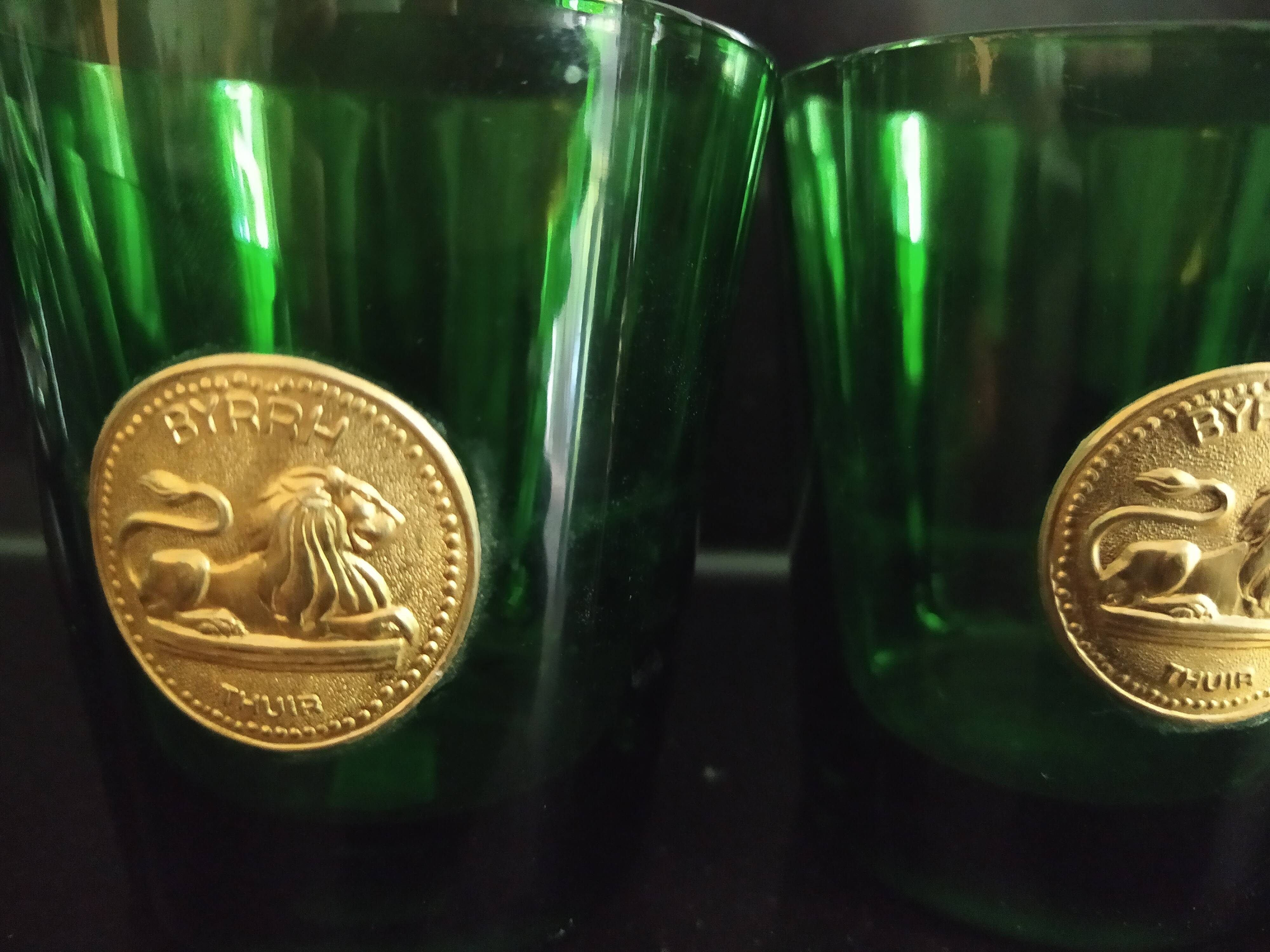 Lot de 6 verres Byrrh