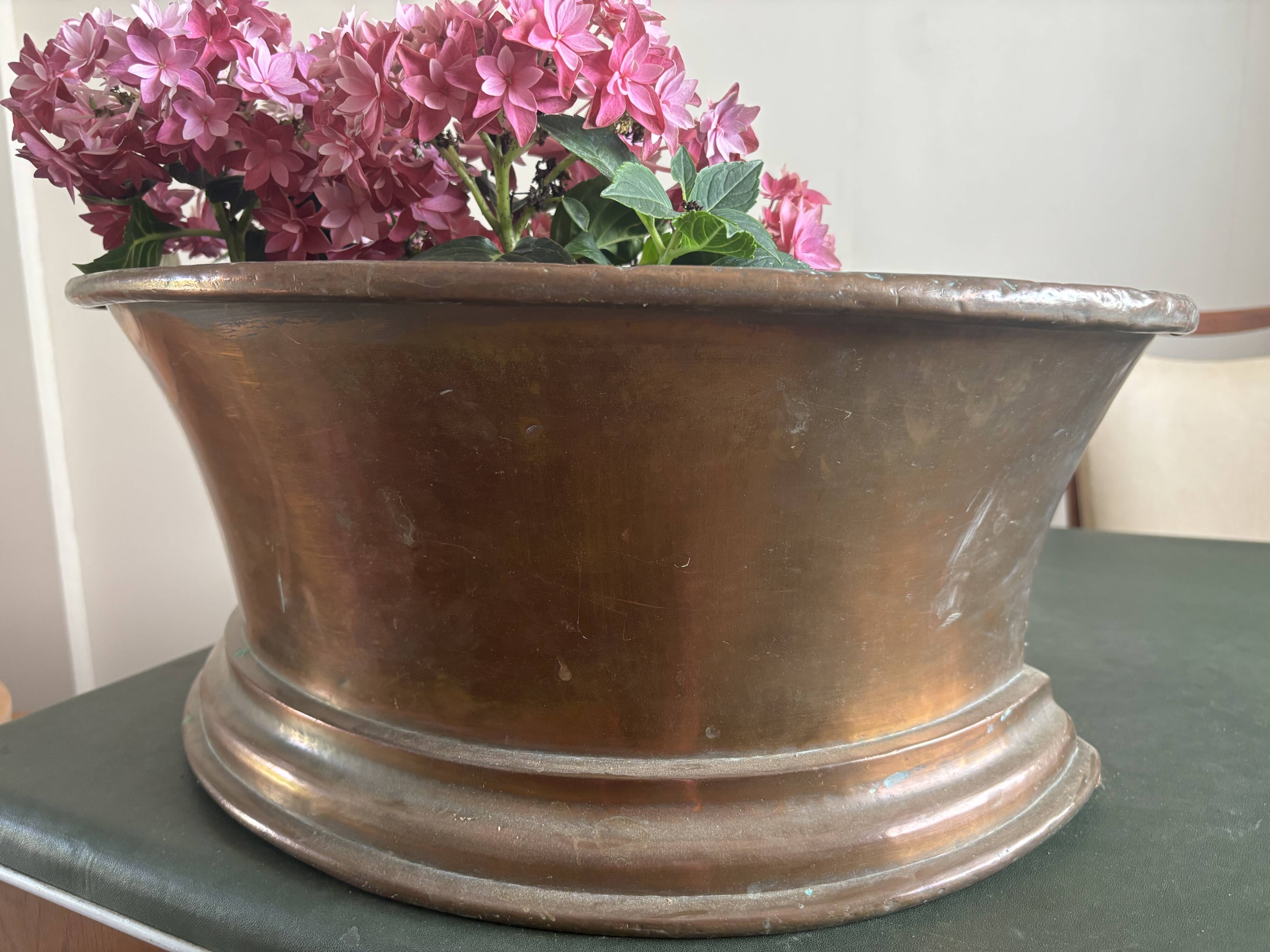 Copper planter