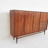 Teak highboard Model RT200/218 by Heinrich Riestenpatt for RT Mobel, Germany 1960's