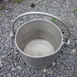 Old aluminium bucket