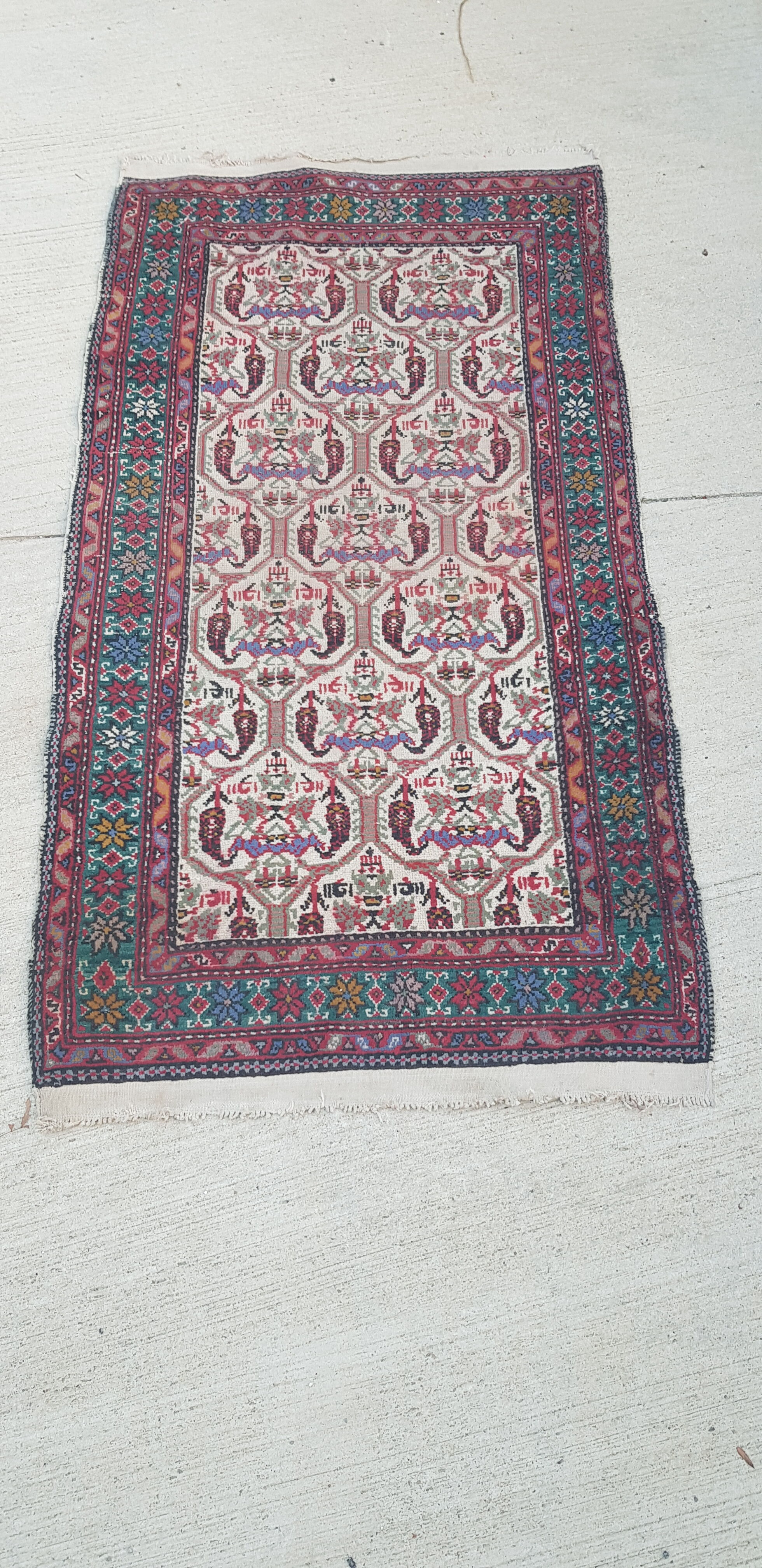 Handmade Persian rug 171x89cm