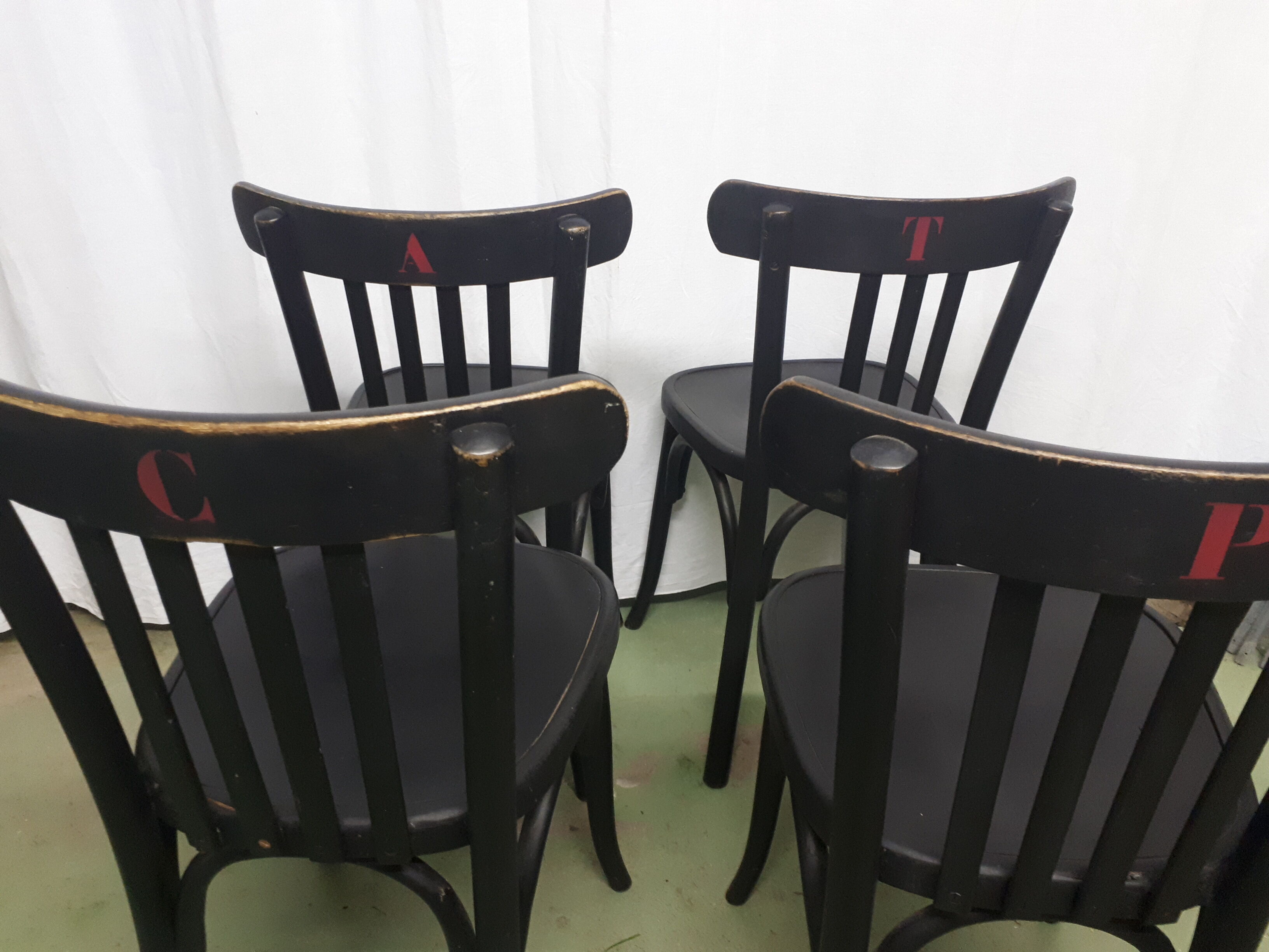 4 Bistro chairs