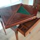 Old handkerchief game table