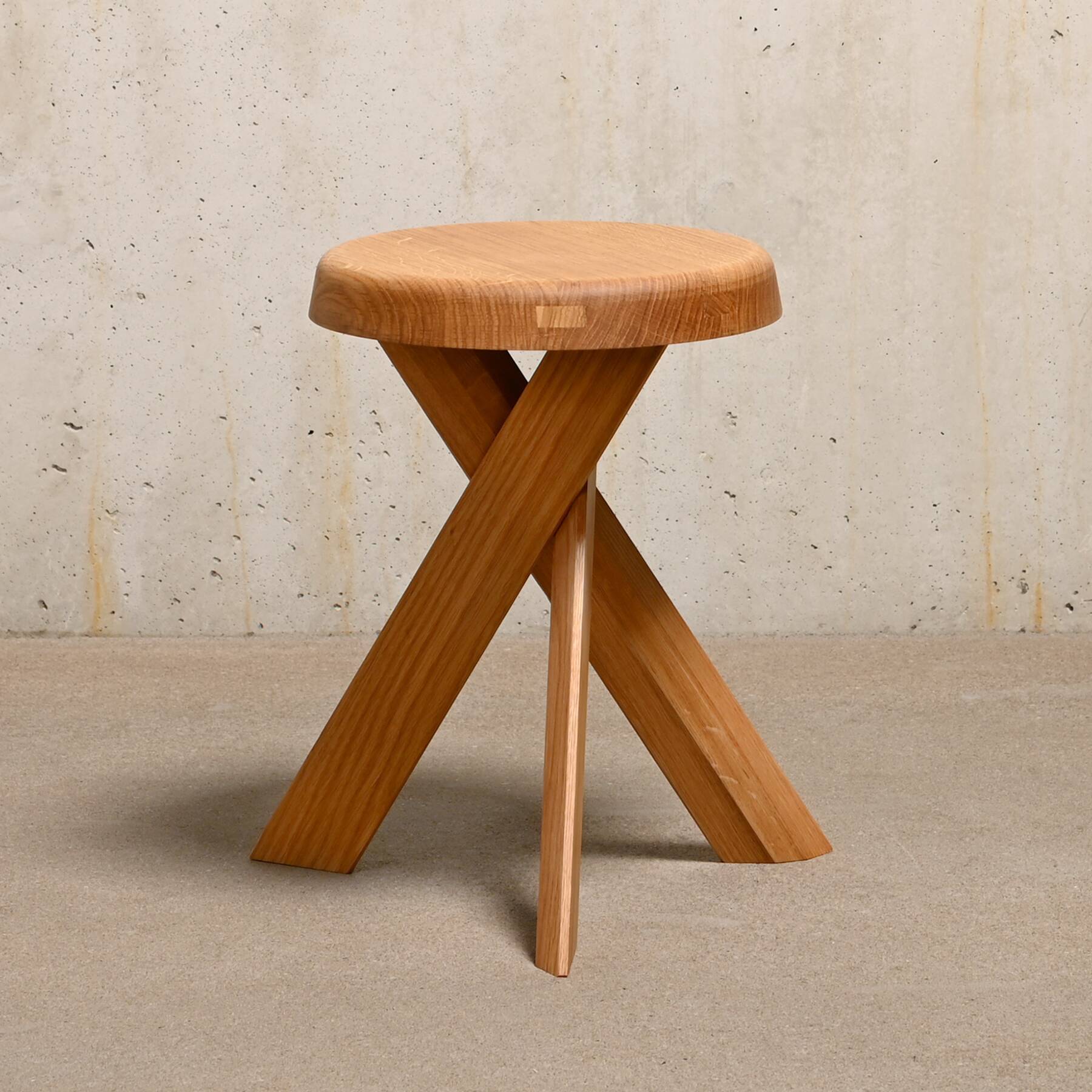 Pierre Chapo S31B Stool OAK by Chapo Creation France
