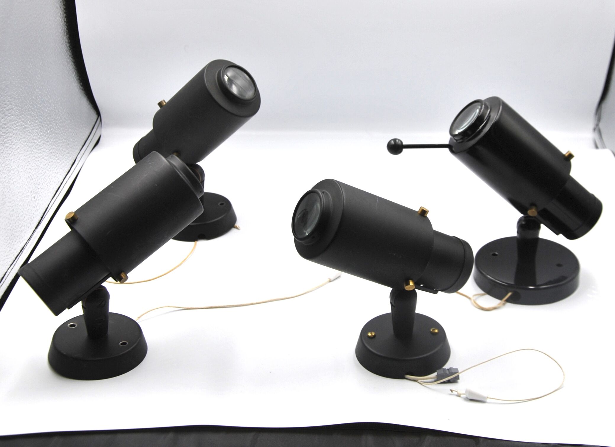 Wall lamps Jacques Biny edition Lita model Zodiac 1950s