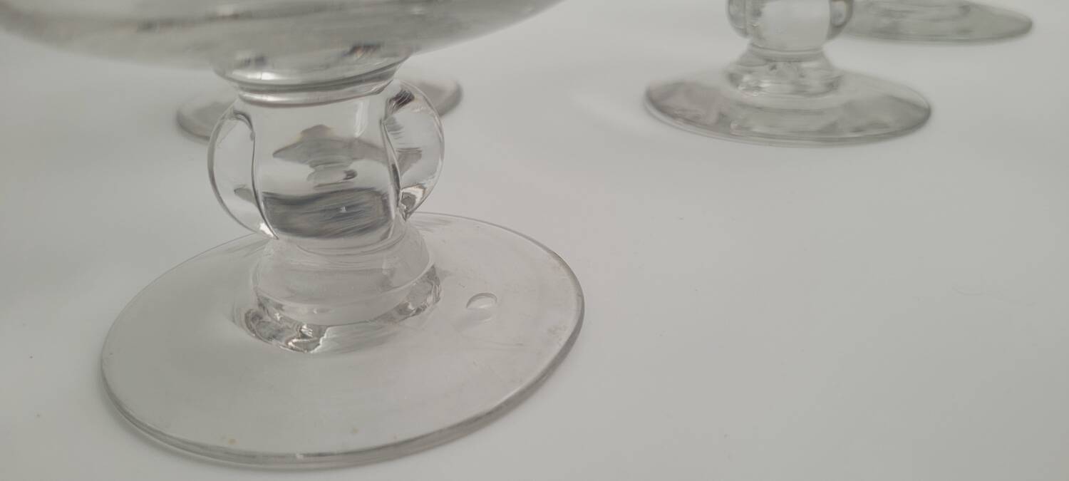 70's blown glass cups