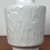 Vintage White Porcelain Vase from the Paradies Series by Kurt Wendler for Edelstein Bavaria, 1970s