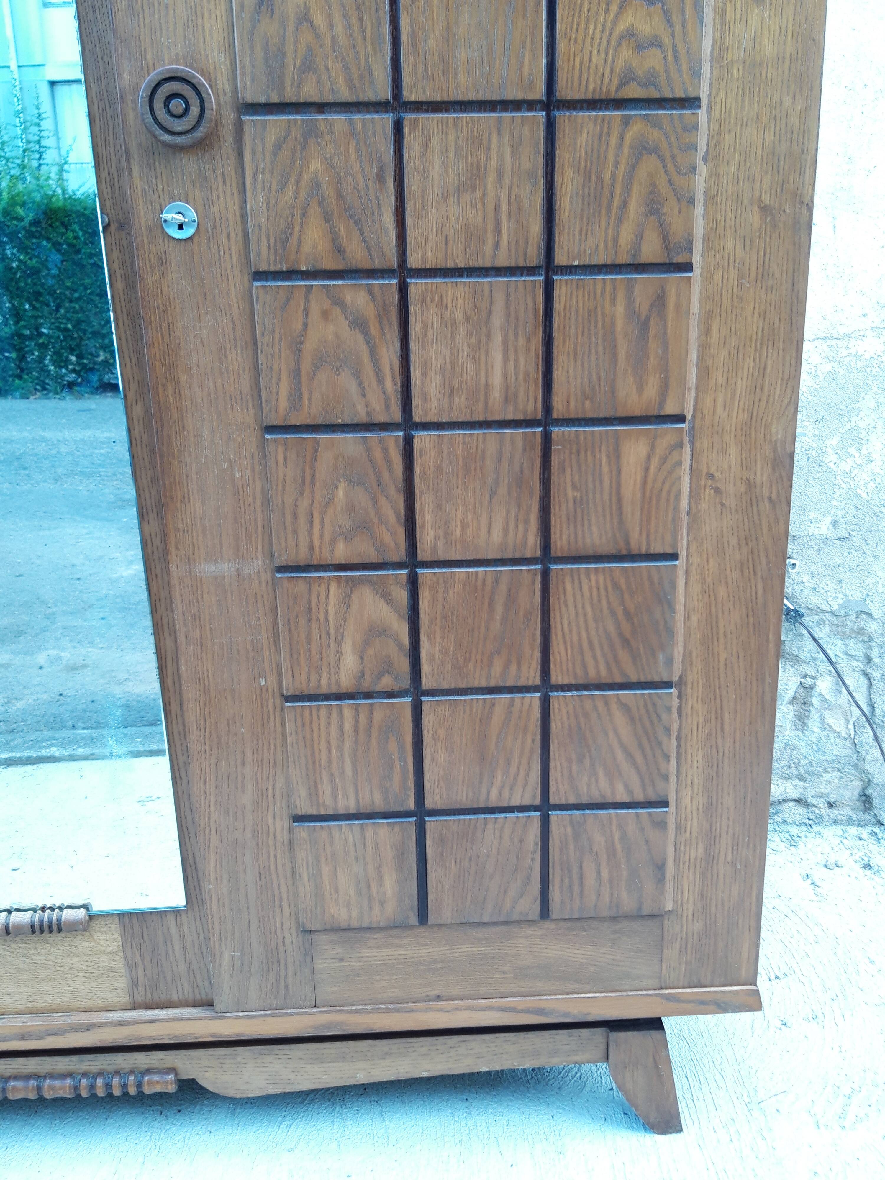 Armoire parisienne année 50 art déco