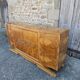 French ART DECO Sideboard- High Gloss Burl Elmwood Buffet-30s
