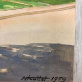 Vintage watercolor