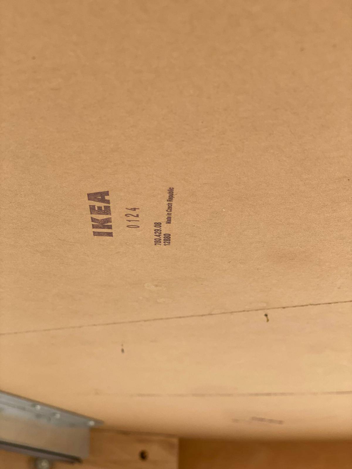 Scandinavian round extendable dining table renovated in wood 210cm