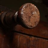 Monumental 19th Century Wabi Sabi Daybed in Tropical Hardwood