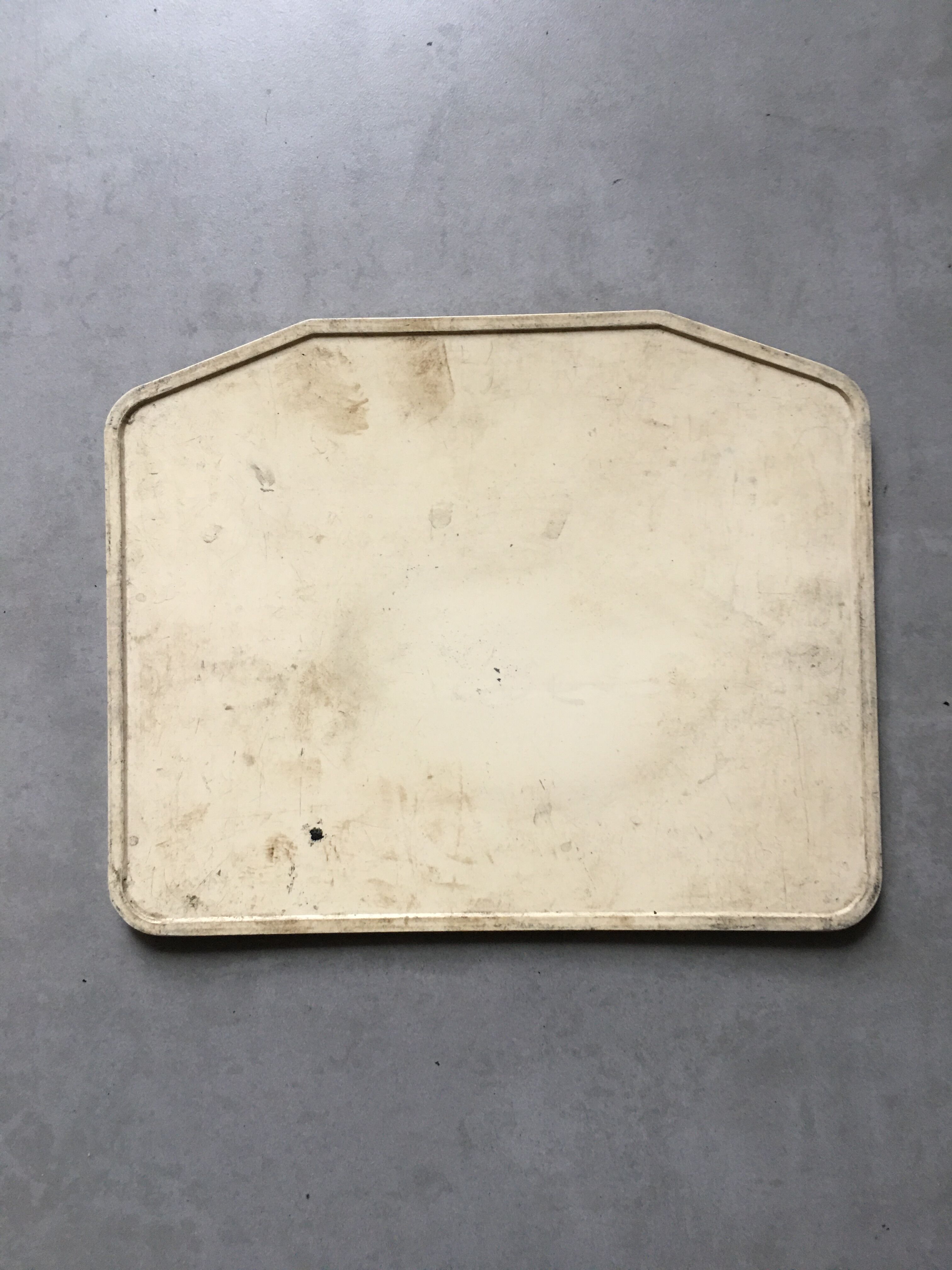 Old bus line plate 35 barred