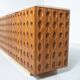 Contemporary Sideboard, Wood and Travertine , Italy
