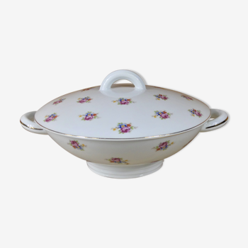 Limoges porcelain dish - Soup pot or vintage vegetable maker