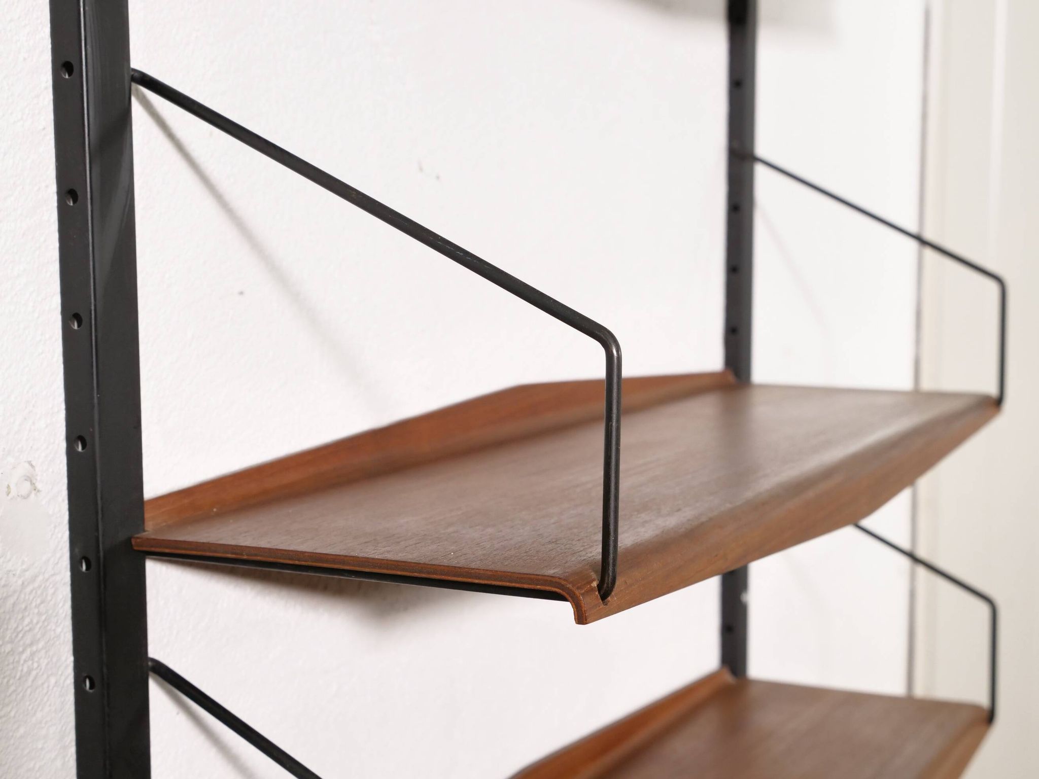 Bibliothèque style scandinave en teck, années 1960