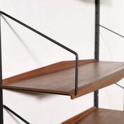 Bibliothèque style scandinave en teck, années 1960