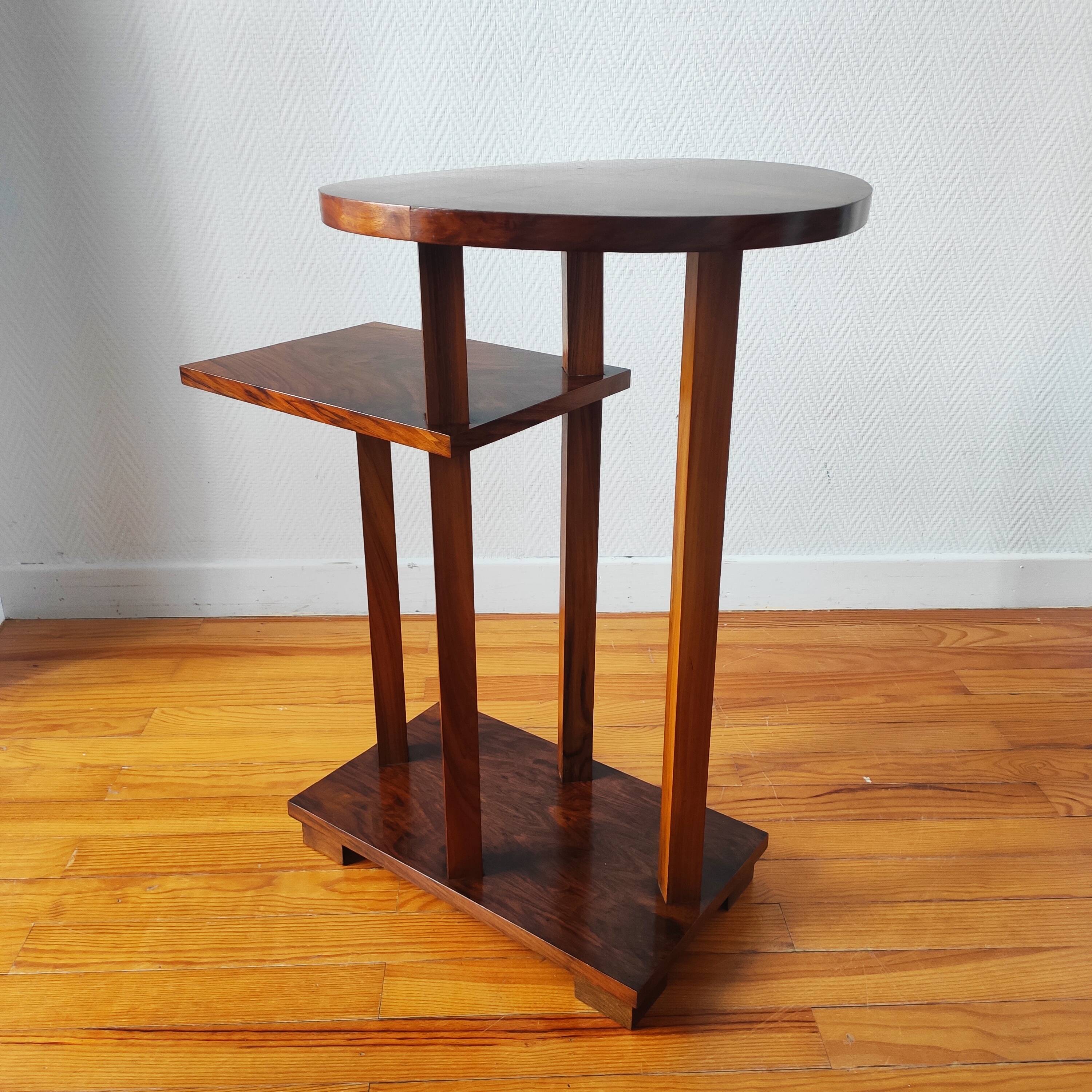 Wooden console table – Art Deco style