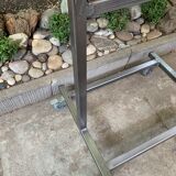 Double-sided workshop mirror on wheels 104x53 cm