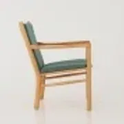 Beech armchair, Danish design, 1970s, designer: Erik Ole Jørgensen, manufacture: Tarm Stole & Møbelfabrik