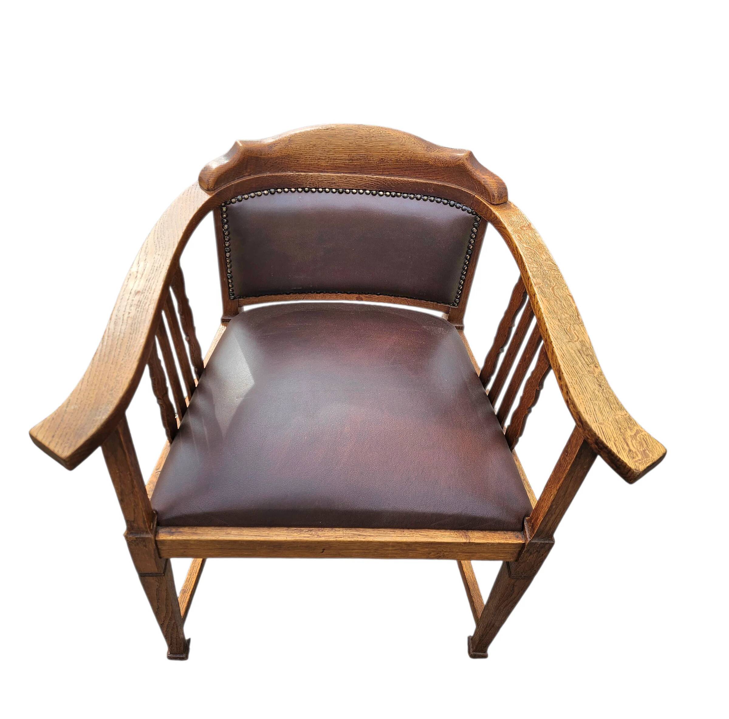 Fauteuil de bureau Art Nouveau