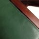 Fauteuil pliant ancien bambou et cuir