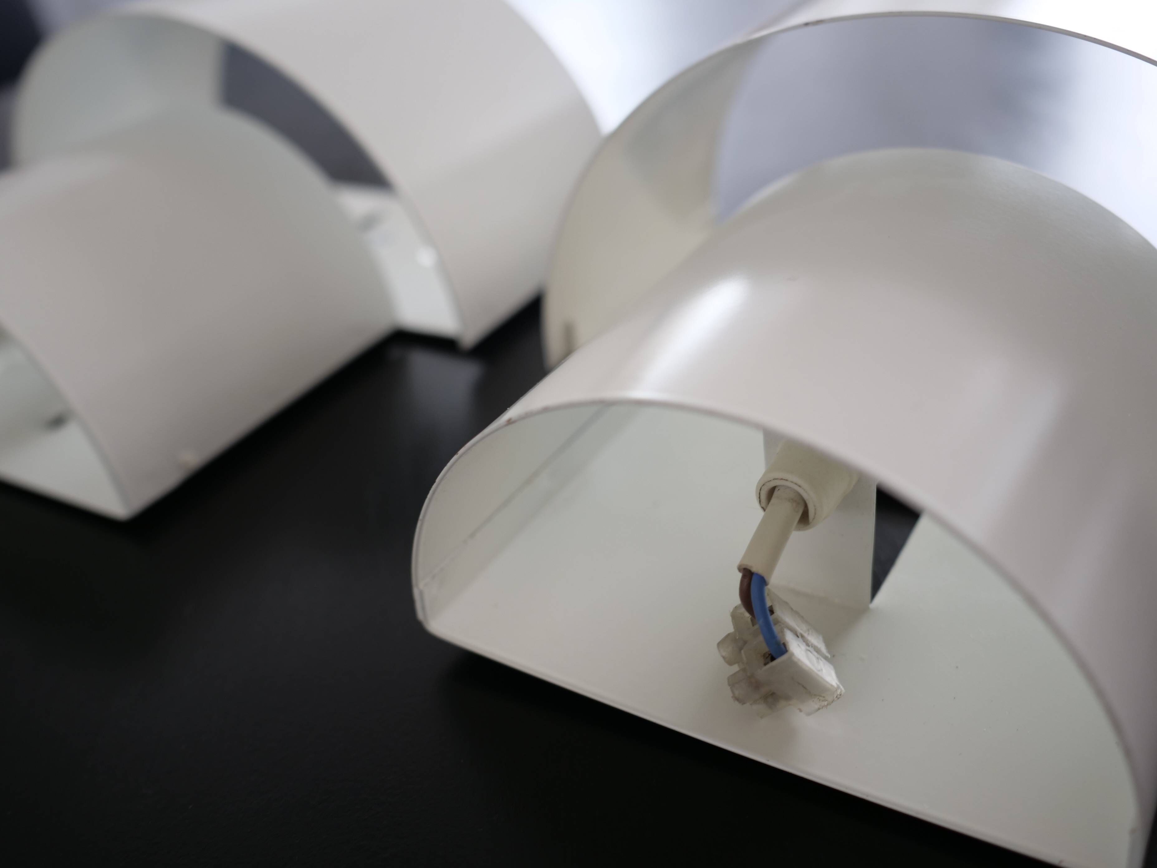 Scandinavian wall lights from the 1980s