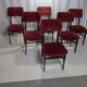 Set of 6 chairs by Vittorio Dassi, 1950s