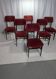 Set of 6 chairs by Vittorio Dassi, 1950s