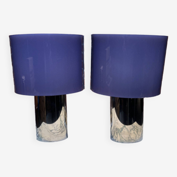 Pair of Knoll lamps