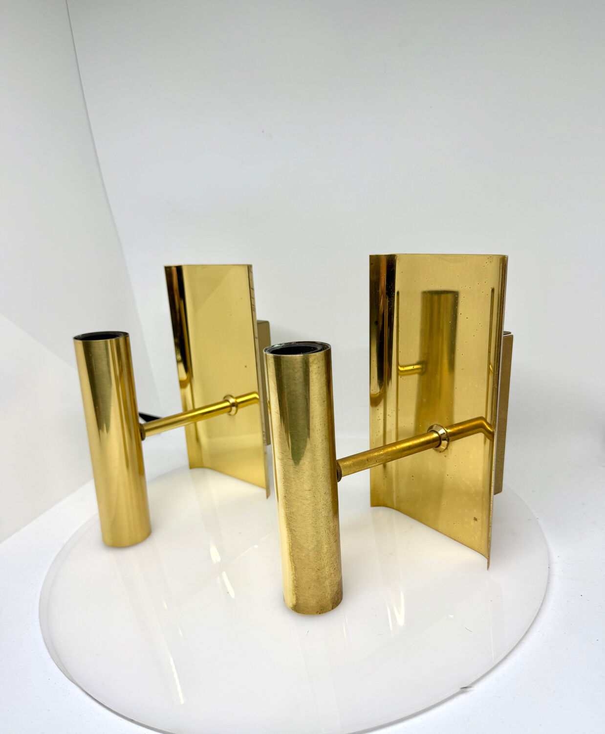 Pair Of Scandinavian Minimalist Vintage wall lamps