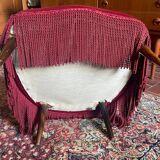 Upholstered toad chair