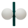 Mid-century German space age wall lamp by Kaiser Idell / Kaiser Leuchten.