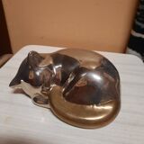 Brass cat