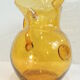 Bubbled glass pitcher biot style from the glassworks La Rochere