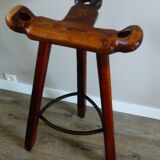 Brutalist style bar stool