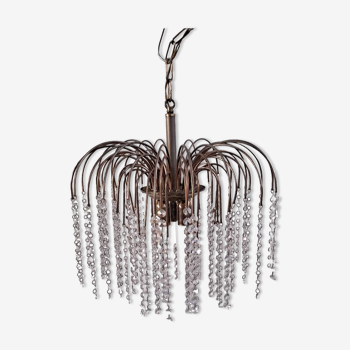 Vintage Italian Waterfall Chandelier