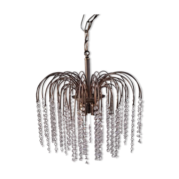 Lustre en cascade italien vintage