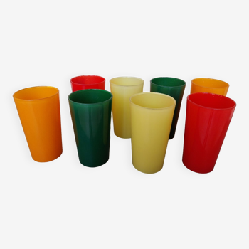 Service de verres à orangeade années 60