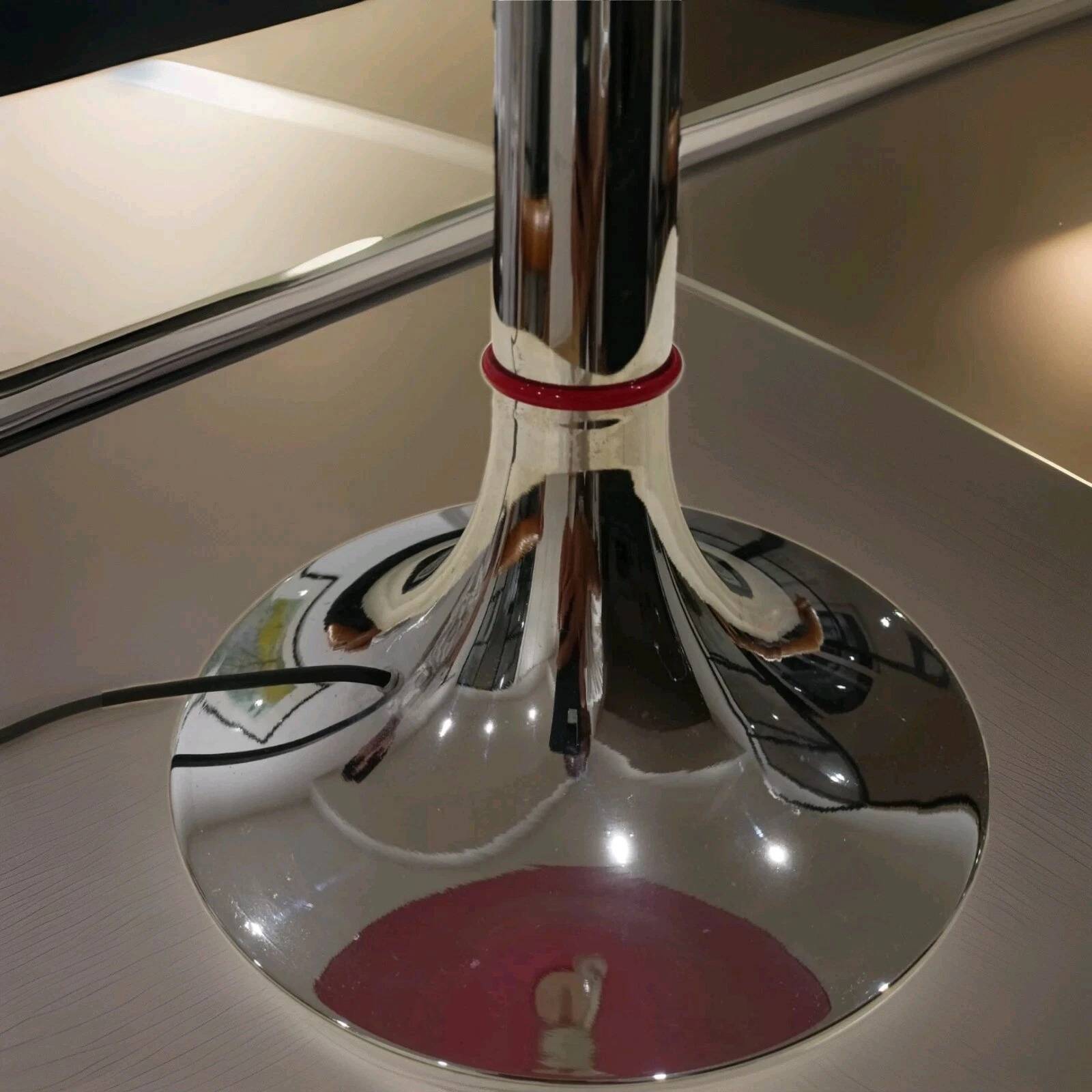 XXL Lamp H 78 cm Bell in Murano Glass