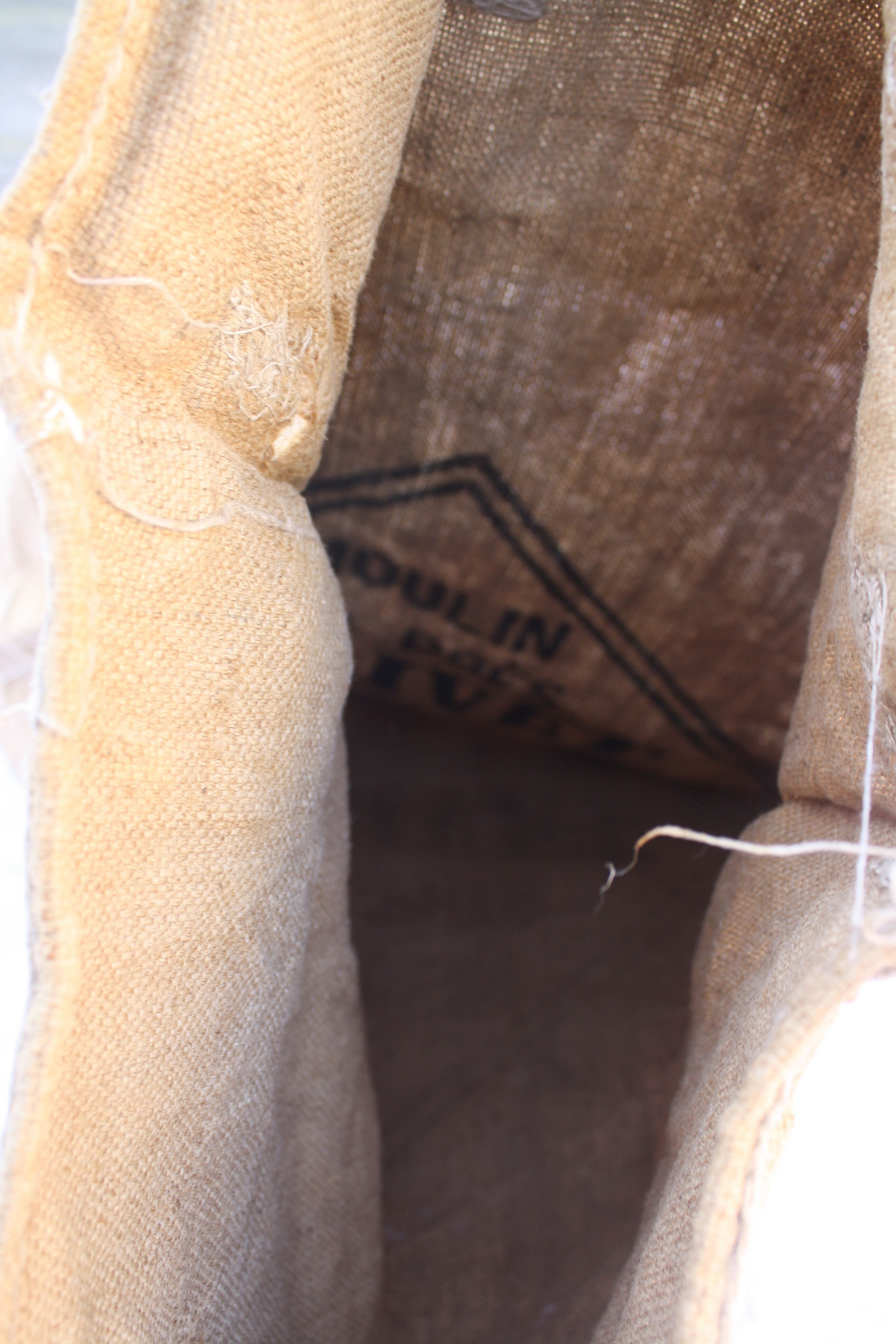 Old burlap sack mill meadows