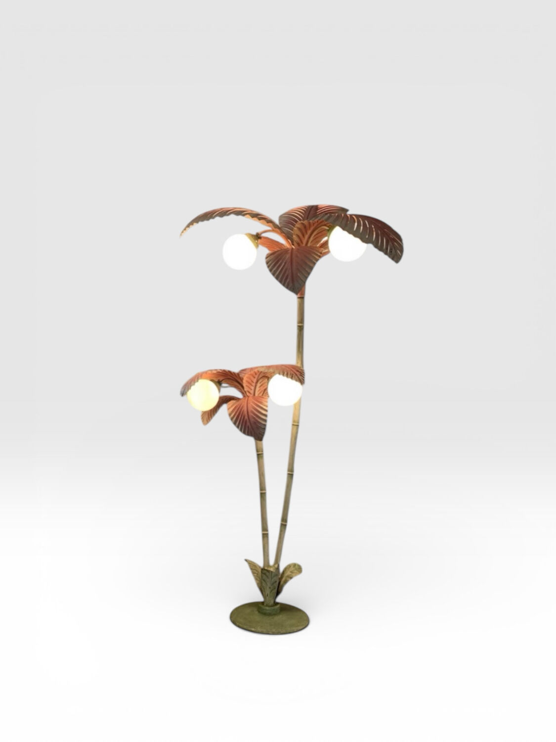 2 "Palm" lamps by Sergio Terzani