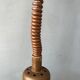 Suspension vintage en verre acrylique champignon beige
