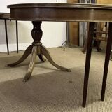 Empire style round table "lion's paws"