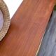Vintage teak row
