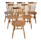 6 Chaises bistrot modèle Tacoma de Baumann, 1970s