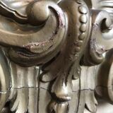 Mirror Louis Philippe flowery 141x180cm