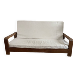 Wooden sofa