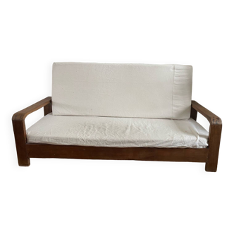 Wooden sofa
