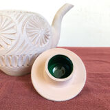 Oriental terracotta tea service